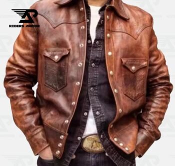 CraftedRider Handmade Real Lambskin Leather Jacket