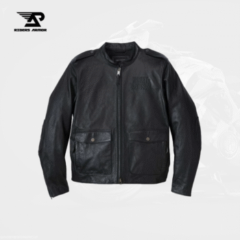 Captain's Layer Men's System Leather Jacket – Black Edition