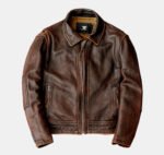 Frontier Men's Real Cowhide Leather Jacket