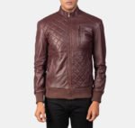 Heritage Vintage Retro Cowhide Leather Jacket