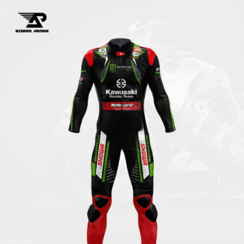 Kawasaki Leon Haslam 2019 Cowhide Motorcycle Suit – One/Two Piece