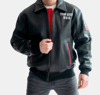 Men’s Leather Speed Racer Jacket
