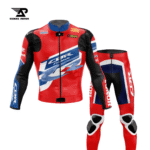 Xavi Vierge Honda Red Racing Leather Suit